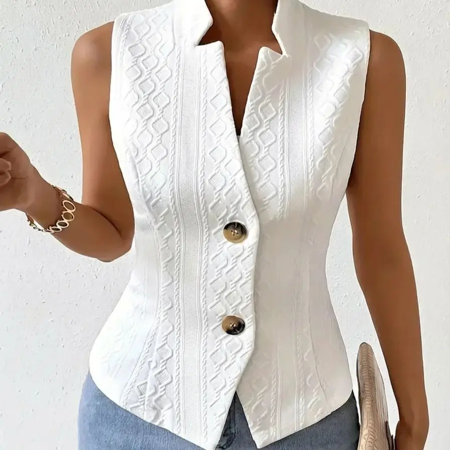 Gilet sans manches texturé – Image 5