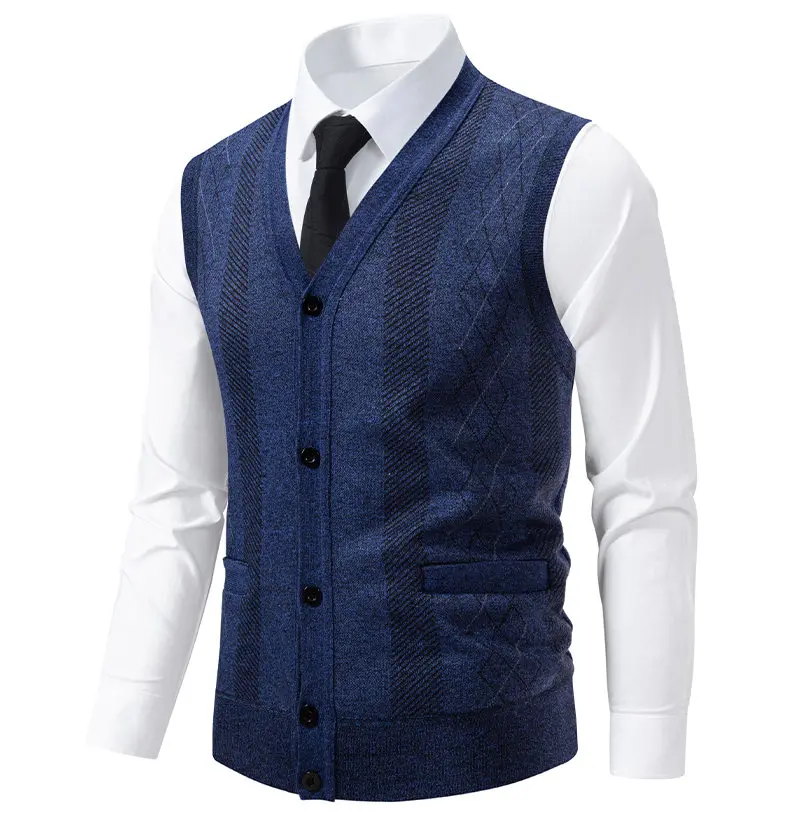 Gilet sans manches motif retro – Image 8