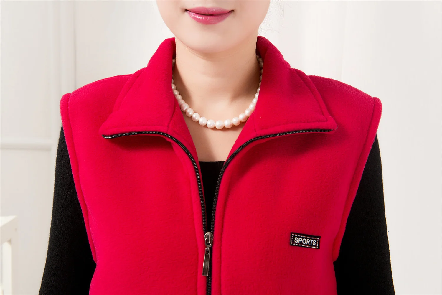 Gilet sans manches polaire coloré – Image 19