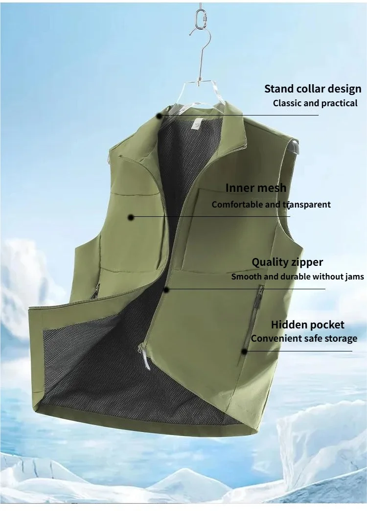 Gilet sans manches imperméable – Image 4