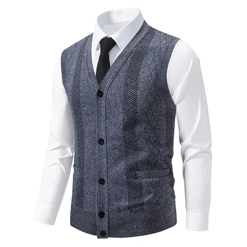 Gilet sans manches motif retro – Image 6
