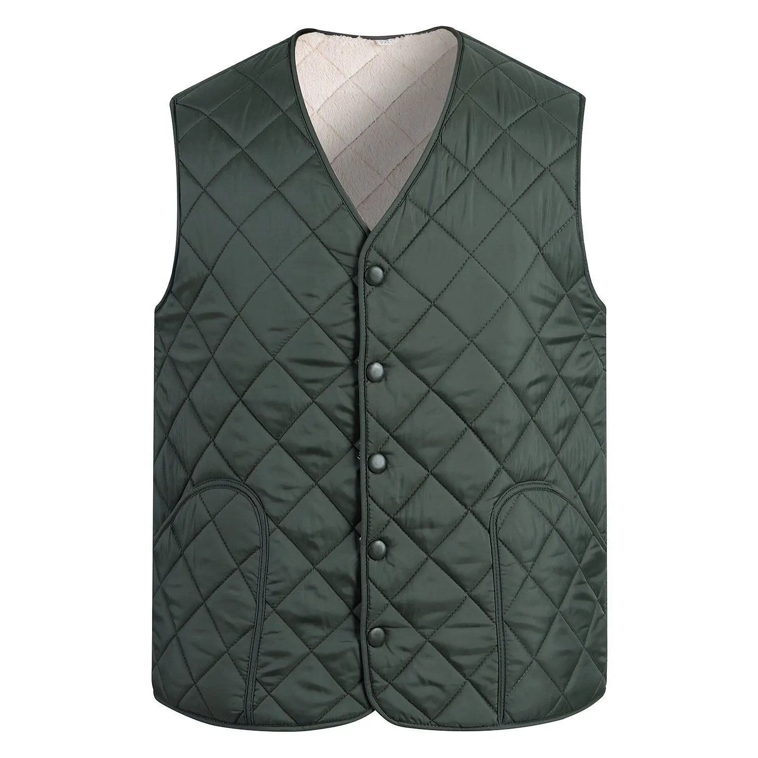 Gilet sans manches matelassé chaud – Image 4