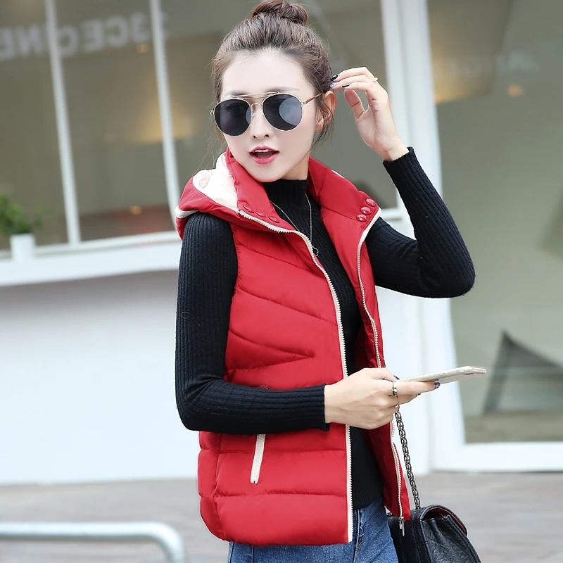 Gilet sans manches à capuche – Image 3