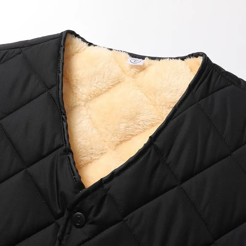 Gilet sans manches matelassé chaud – Image 3