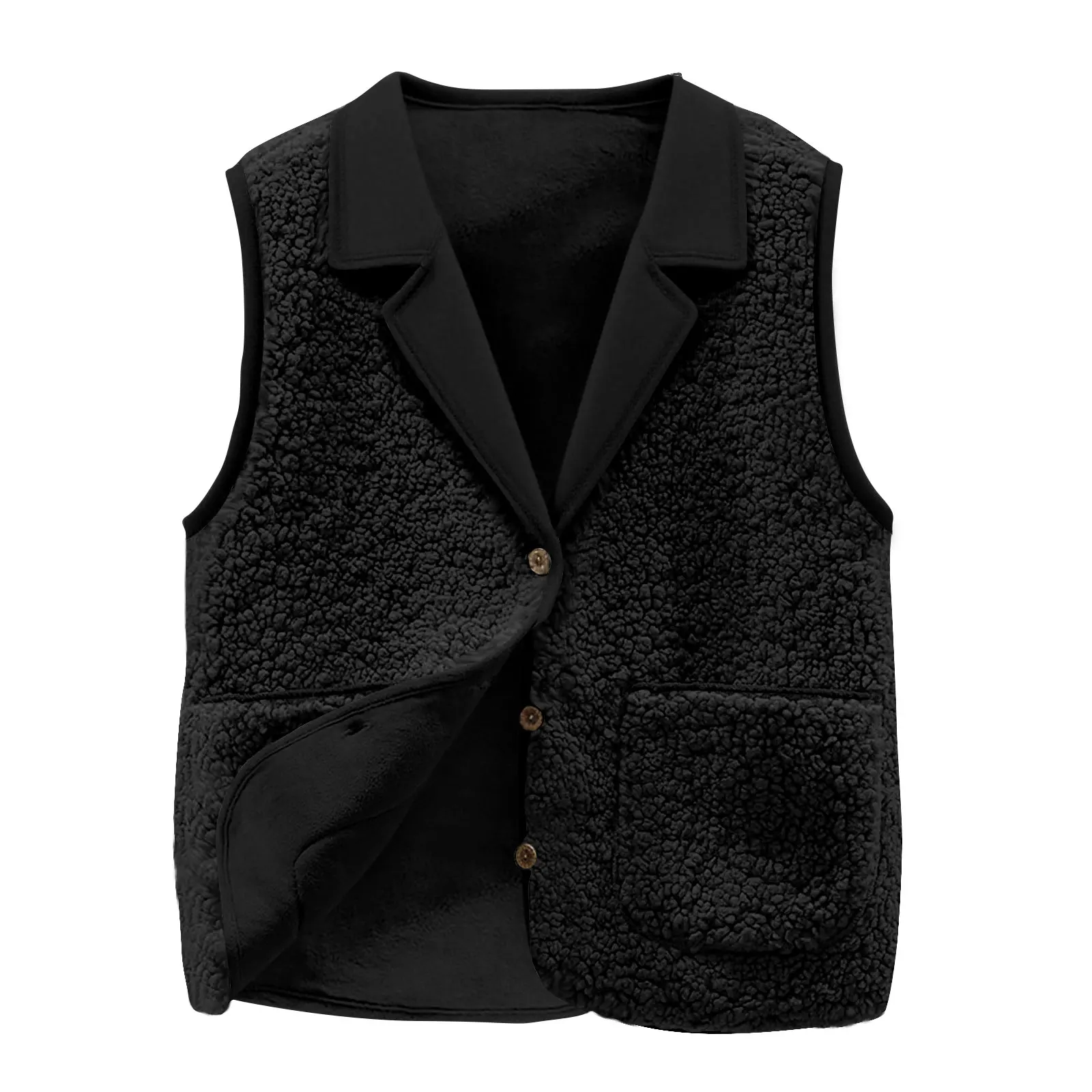 Gilet sans manches bouclette – Image 4