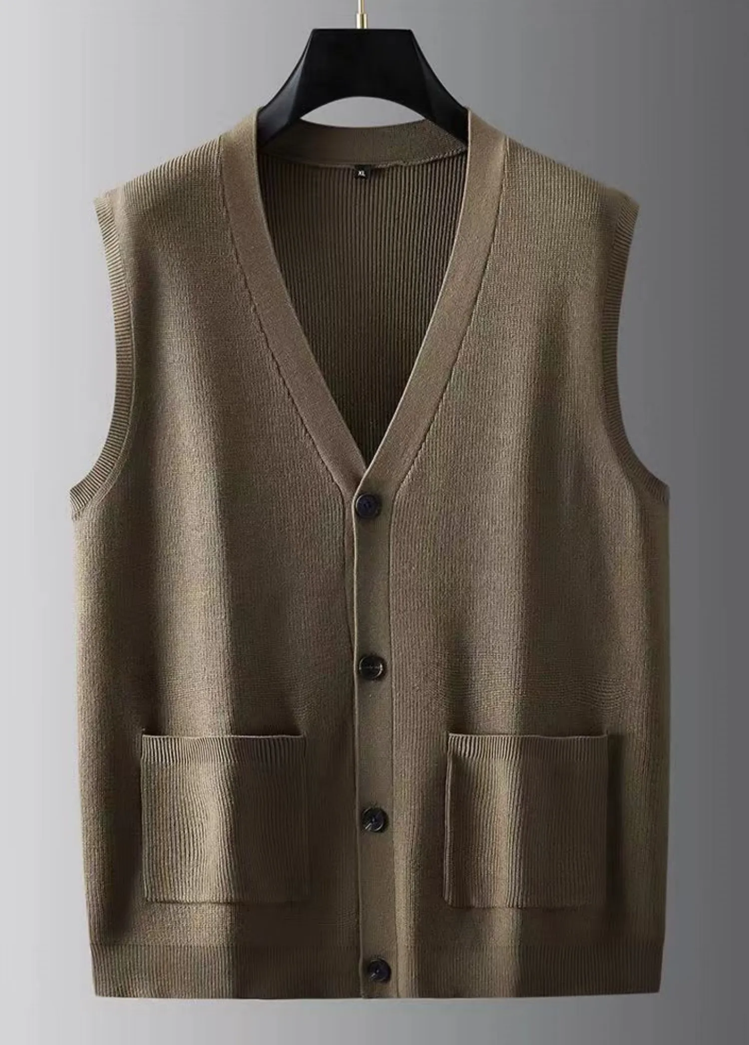 Gilet sans manches maille automne – Image 5