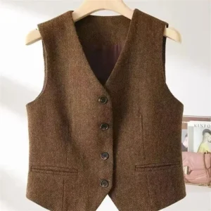 Gilet sans manches style Anglais