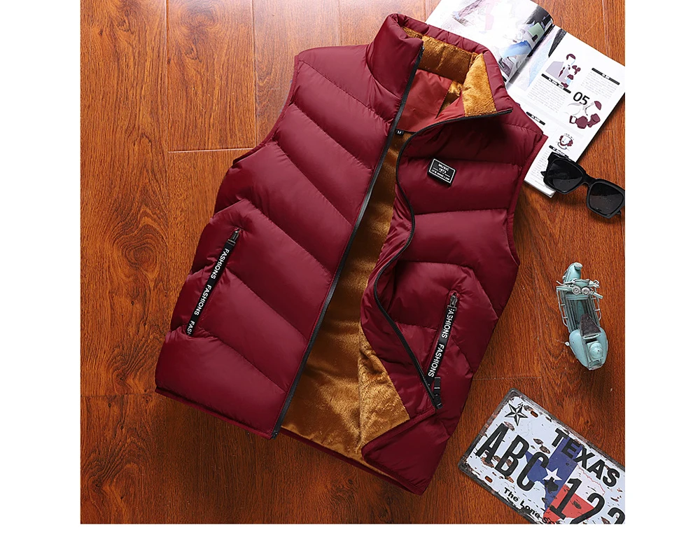 Gilet sans manches doublé polaire – Image 7