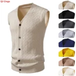 Gilet sans manches maille élégant