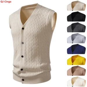 Gilet sans manches maille élégant
