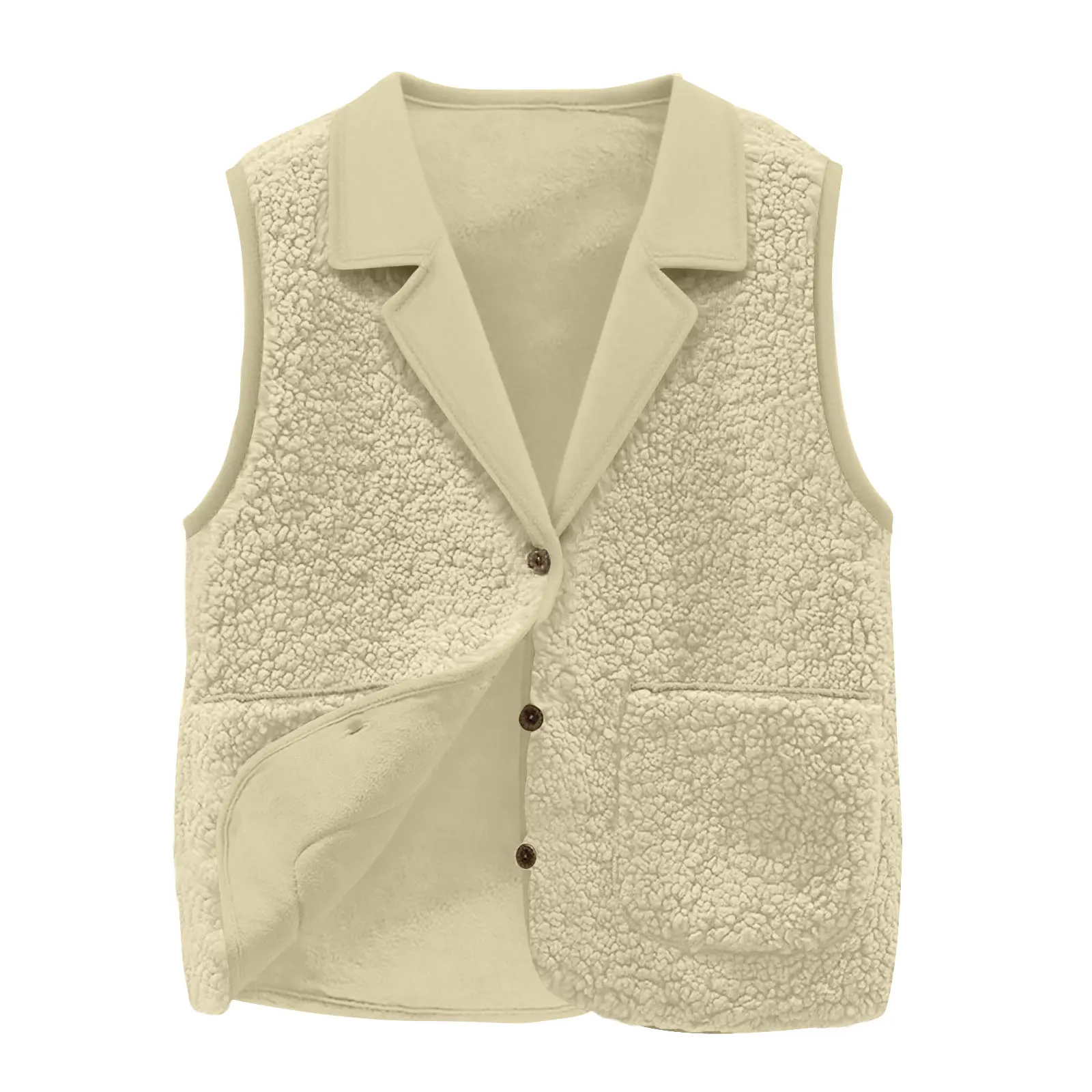 Gilet sans manches bouclette – Image 7