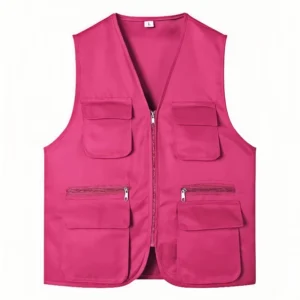 Gilet sans manches pratique coloré
