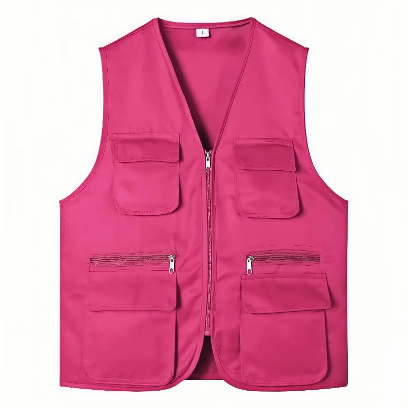 Gilet sans manches pratique coloré