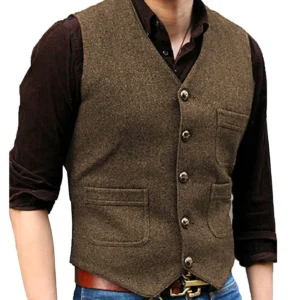 Gilet sans manches style vintage
