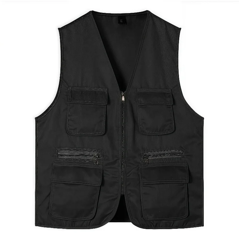 Gilet sans manches pratique sobre – Image 8