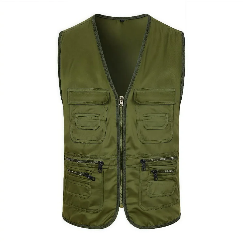 Gilet sans manches poches zippés – Image 11