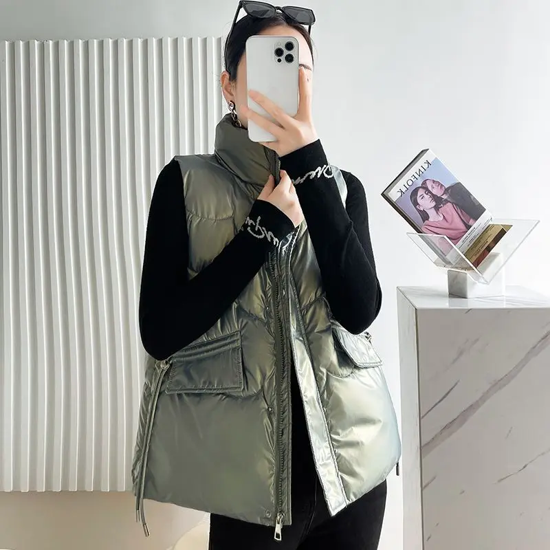 Gilet sans manches brillant – Image 4