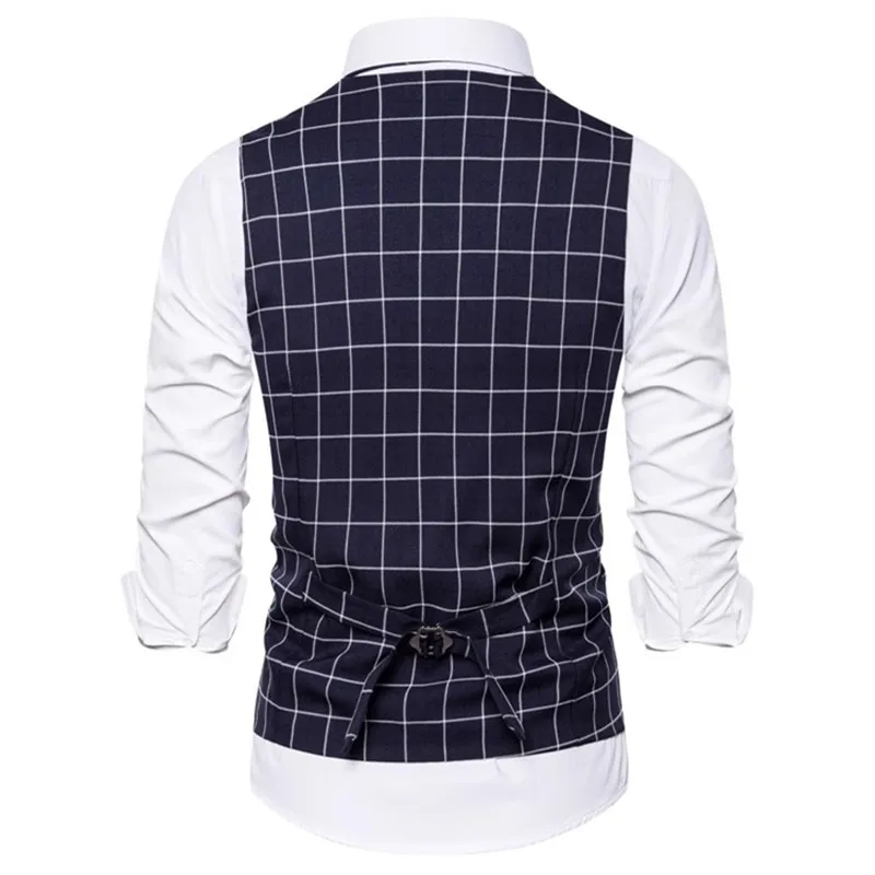 Gilet sans manches à carreaux – Image 3