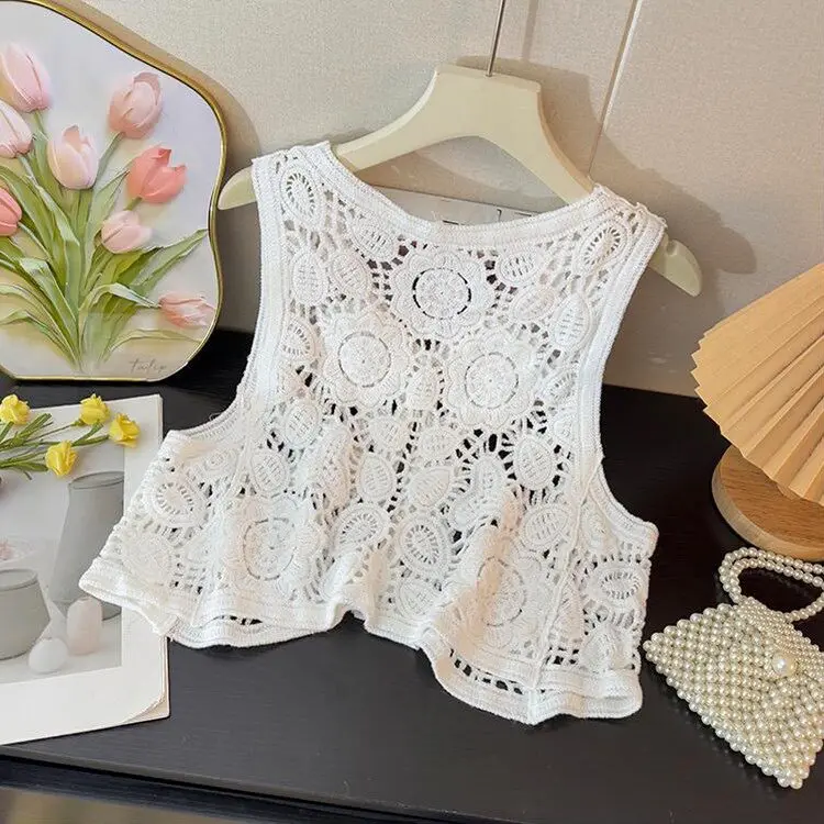 Gilet sans manches crochet – Image 4