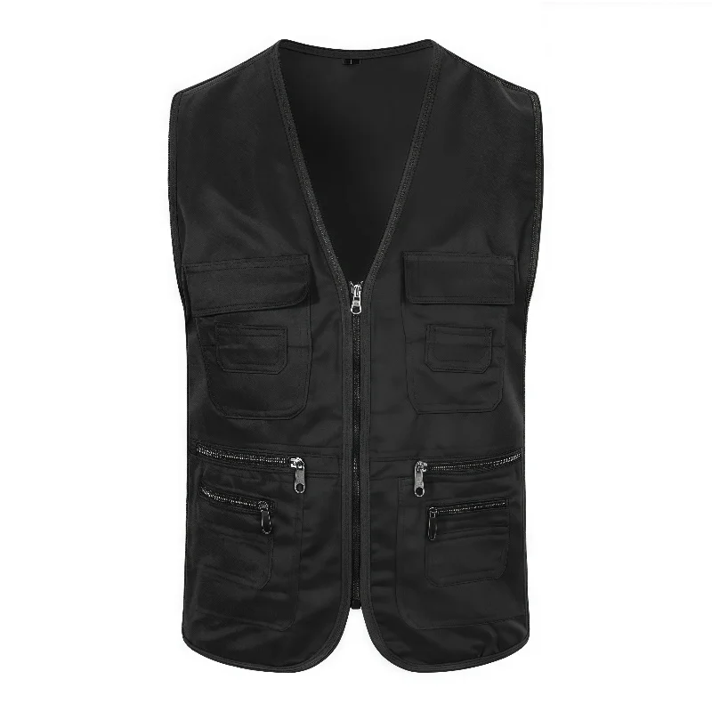 Gilet sans manches poches zippés – Image 6