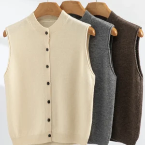 Gilet sans manches  100% laine
