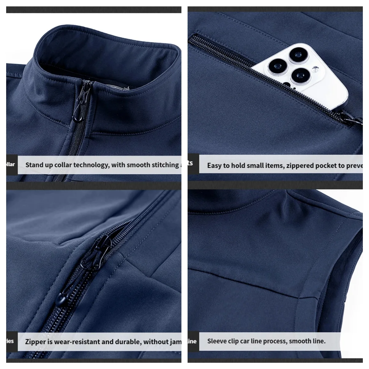 Gilet sans manches multi poches. – Image 2