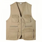 Gilet sans manches pratique sobre