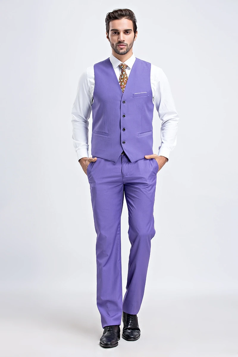 Gilet sans manches cérémonie coloré – Image 13