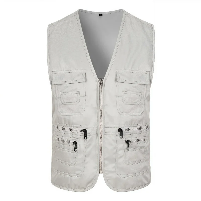Gilet sans manches poches zippés – Image 7