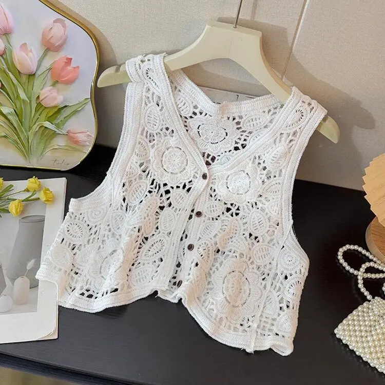 Gilet sans manches crochet – Image 3