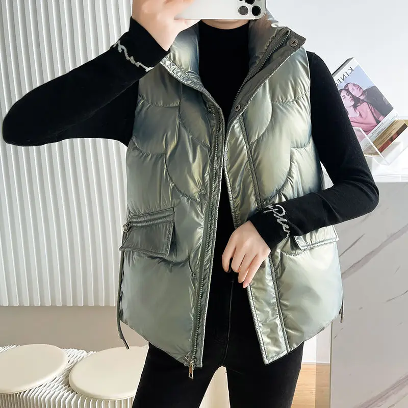 Gilet sans manches brillant – Image 6