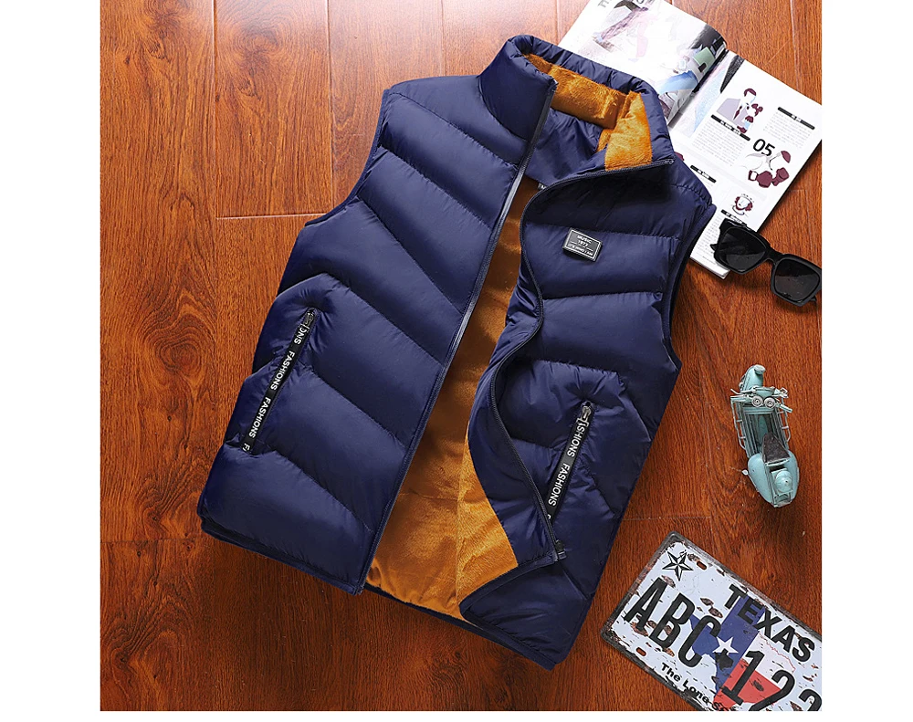 Gilet sans manches doublé polaire – Image 9