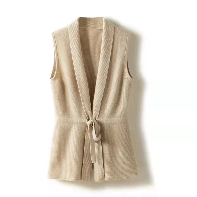 Gilet sans manches pur laine – Image 3