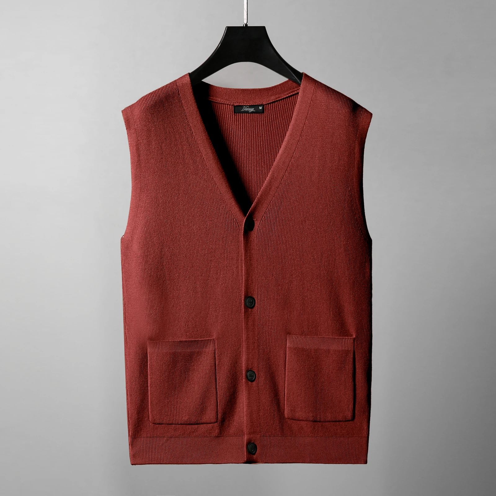 Gilet sans manches maille automne – Image 3