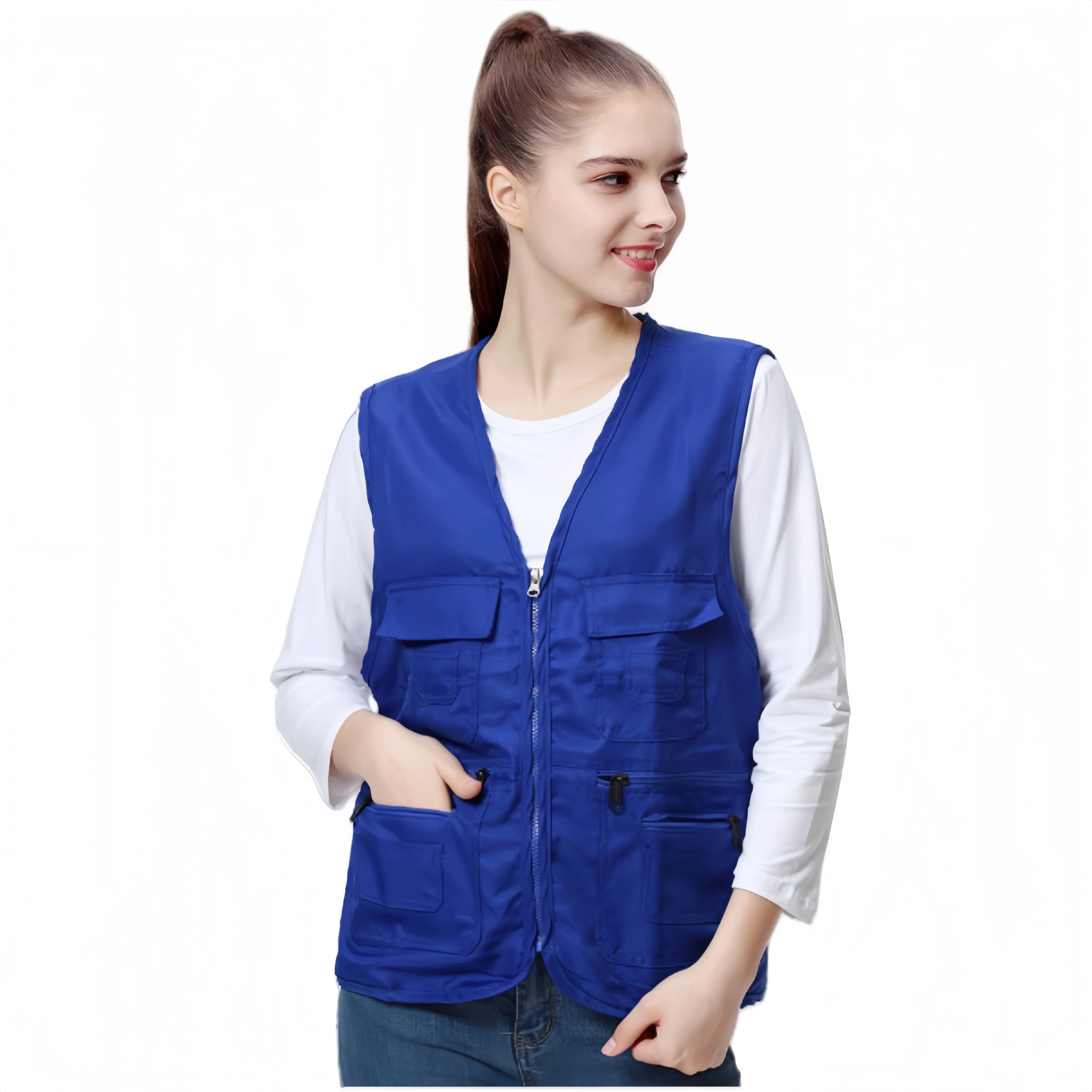 Gilet sans manches poches zippés – Image 15