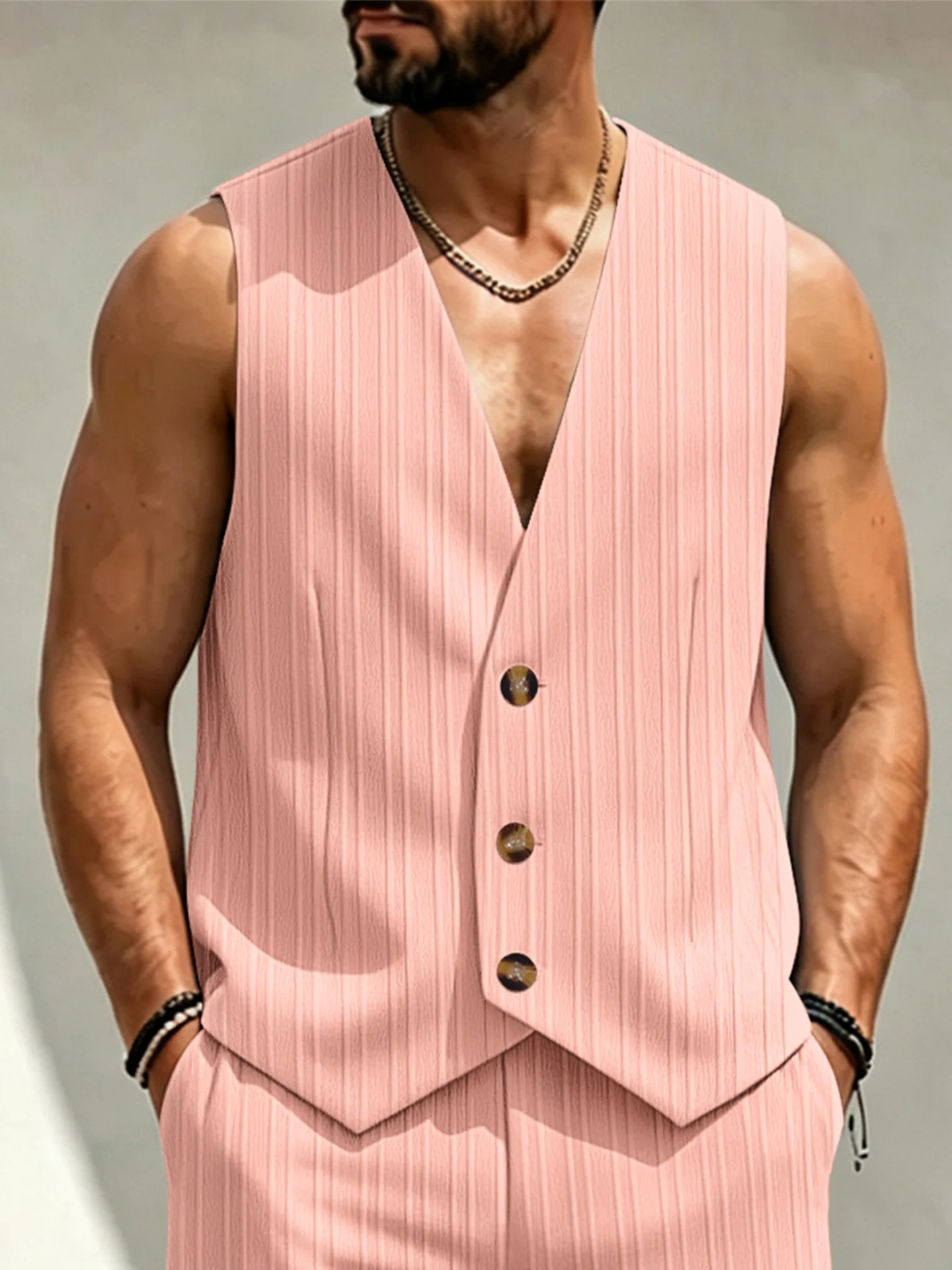 Gilet sans manches décontracté – Image 8