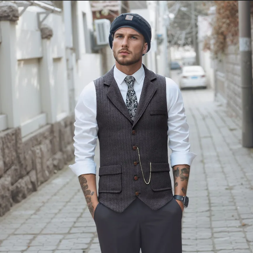 Gilet sans manches coutume couleur – Image 3