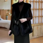 Gilet sans manches Hiver noir